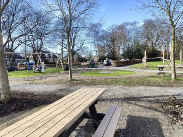 Belevingspark De kleine Meer aan de Bosstraat in Valkenswaard